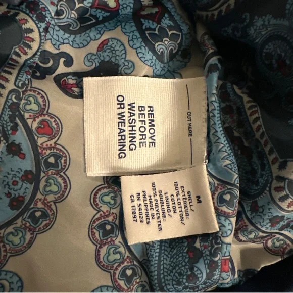 Vintage Old Nazy Womens Navy Blue Button up Blazer. Medium - Picture 6 of 6